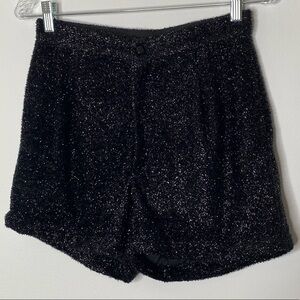 Quail High Waisted Glitter Shorts